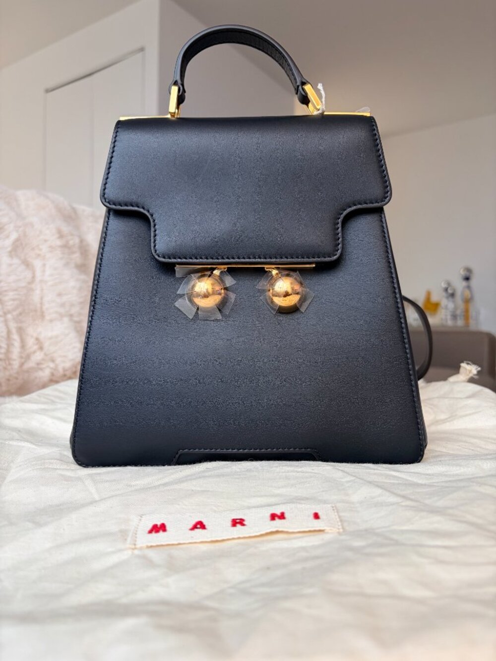 MARNI Trunkaroo Leather Backpack *NEW W/ TAGS & DUST BAG*